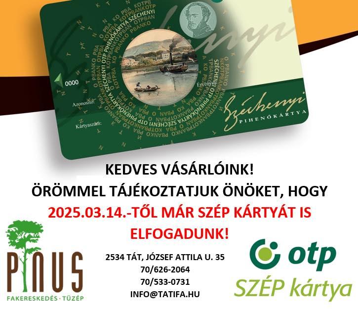 szép kártya építőanyag